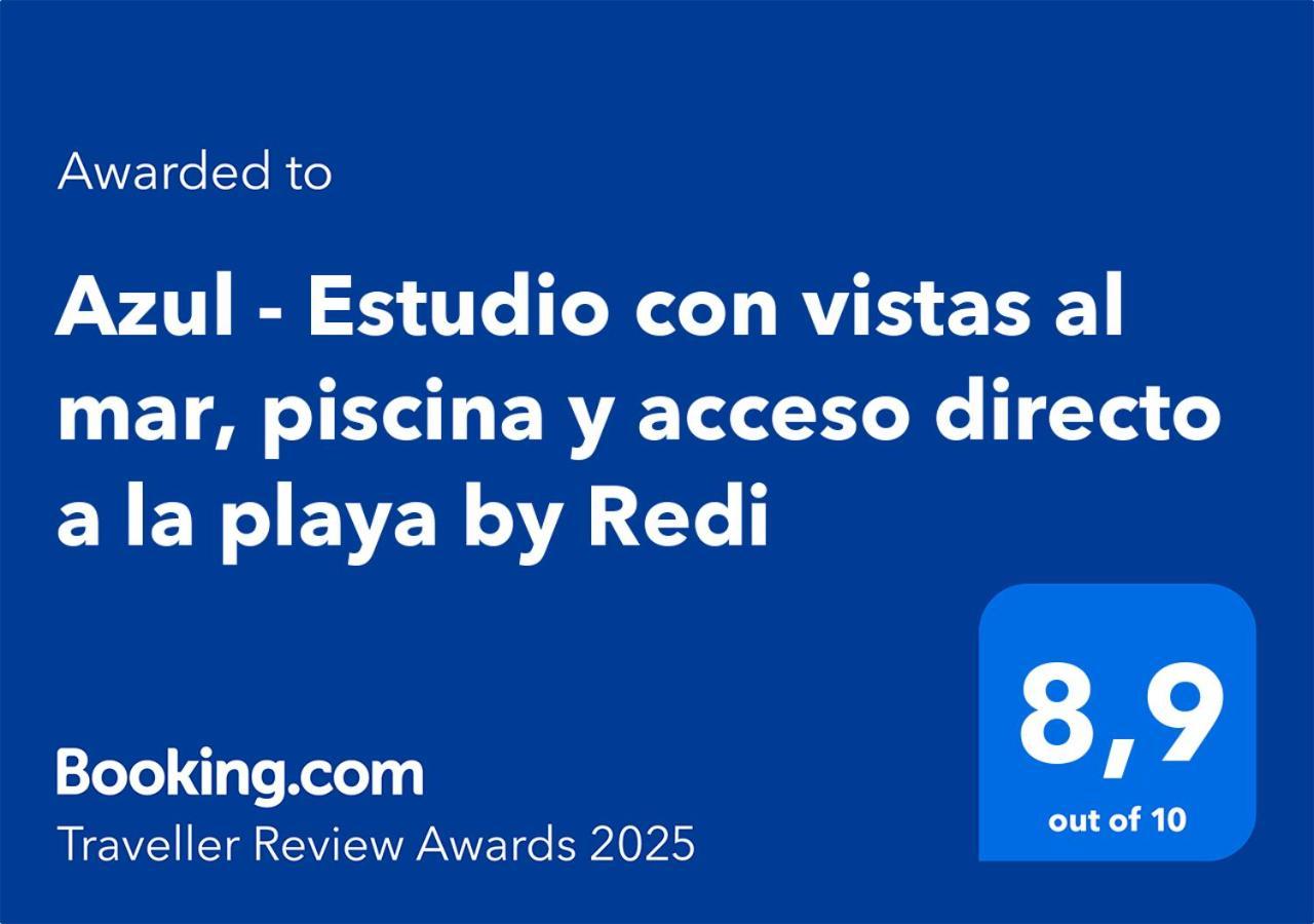 Azul - Estudio Con Vistas Al Mar, Piscina Y Acceso Directo A La Playa By Redi Altea Exterior photo